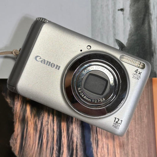 Canon Silver and Grey Cameras-and-accessories