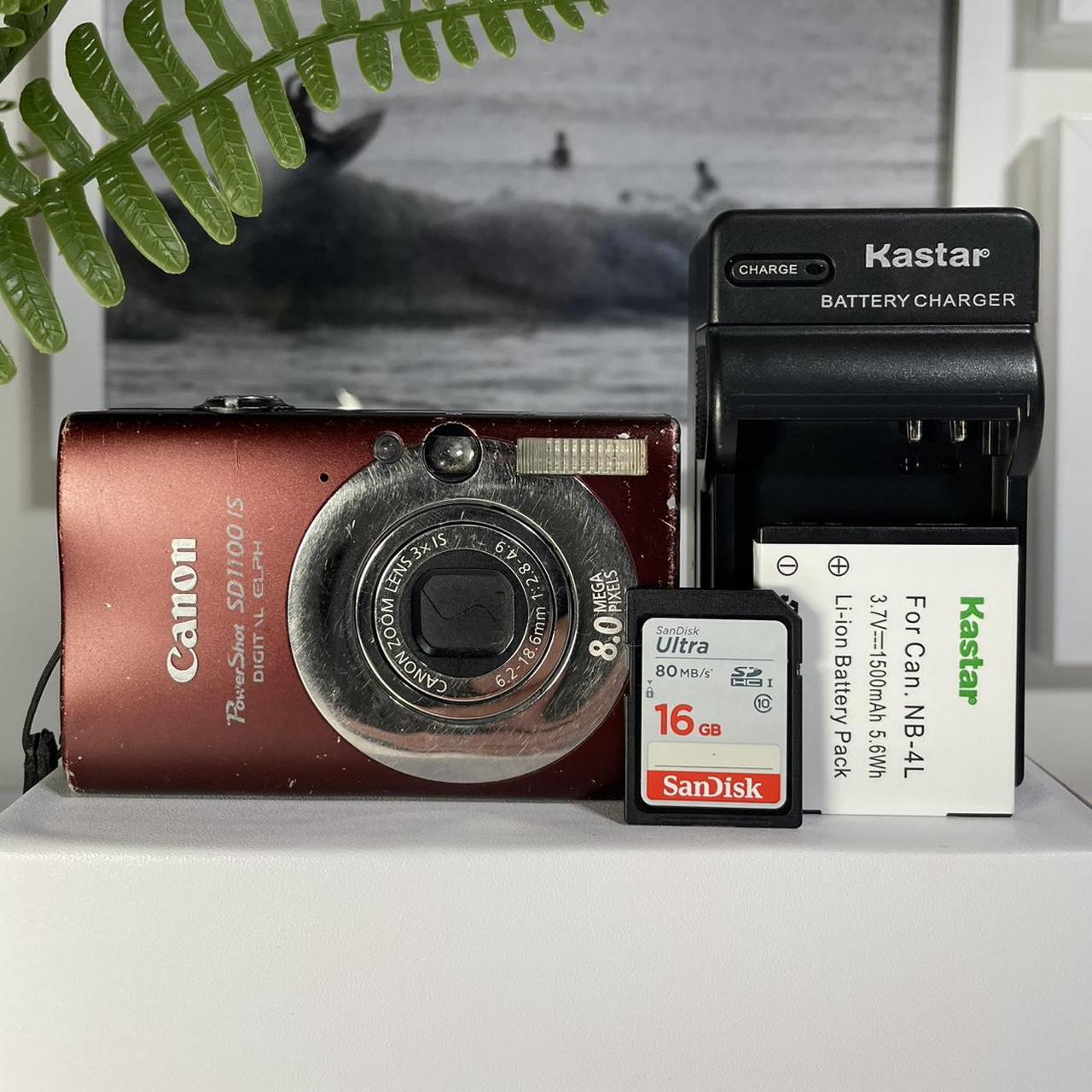 Canon Red and Burgundy Cameras-and-accessories