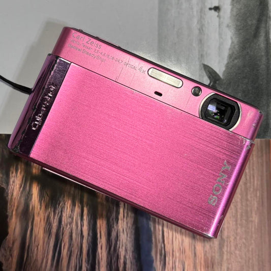 Sony Pink and Red Cameras-and-accessories