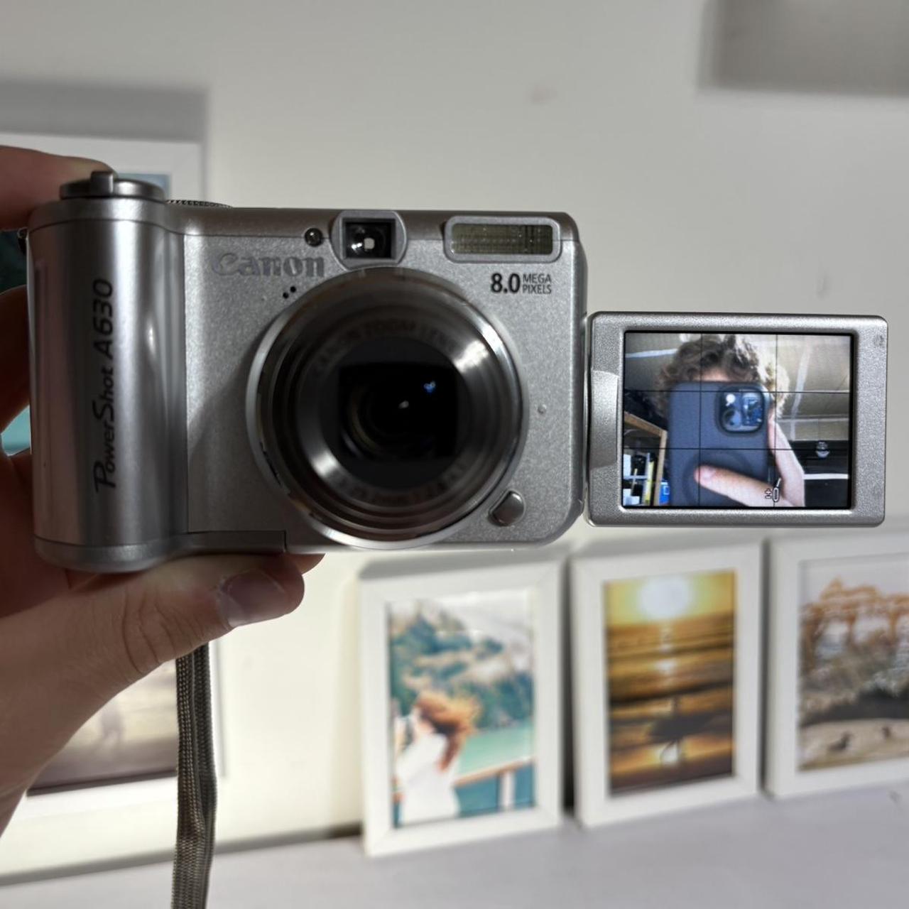 Canon Silver and Grey Cameras-and-accessories