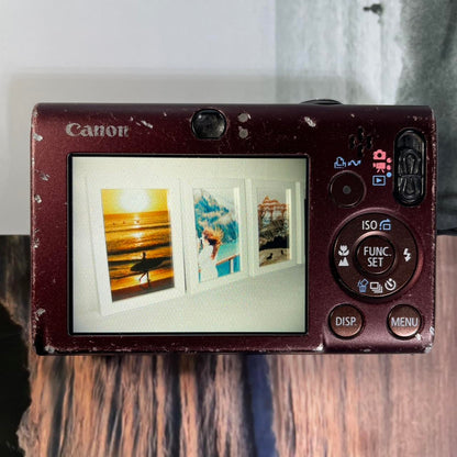 Canon Red and Burgundy Cameras-and-accessories