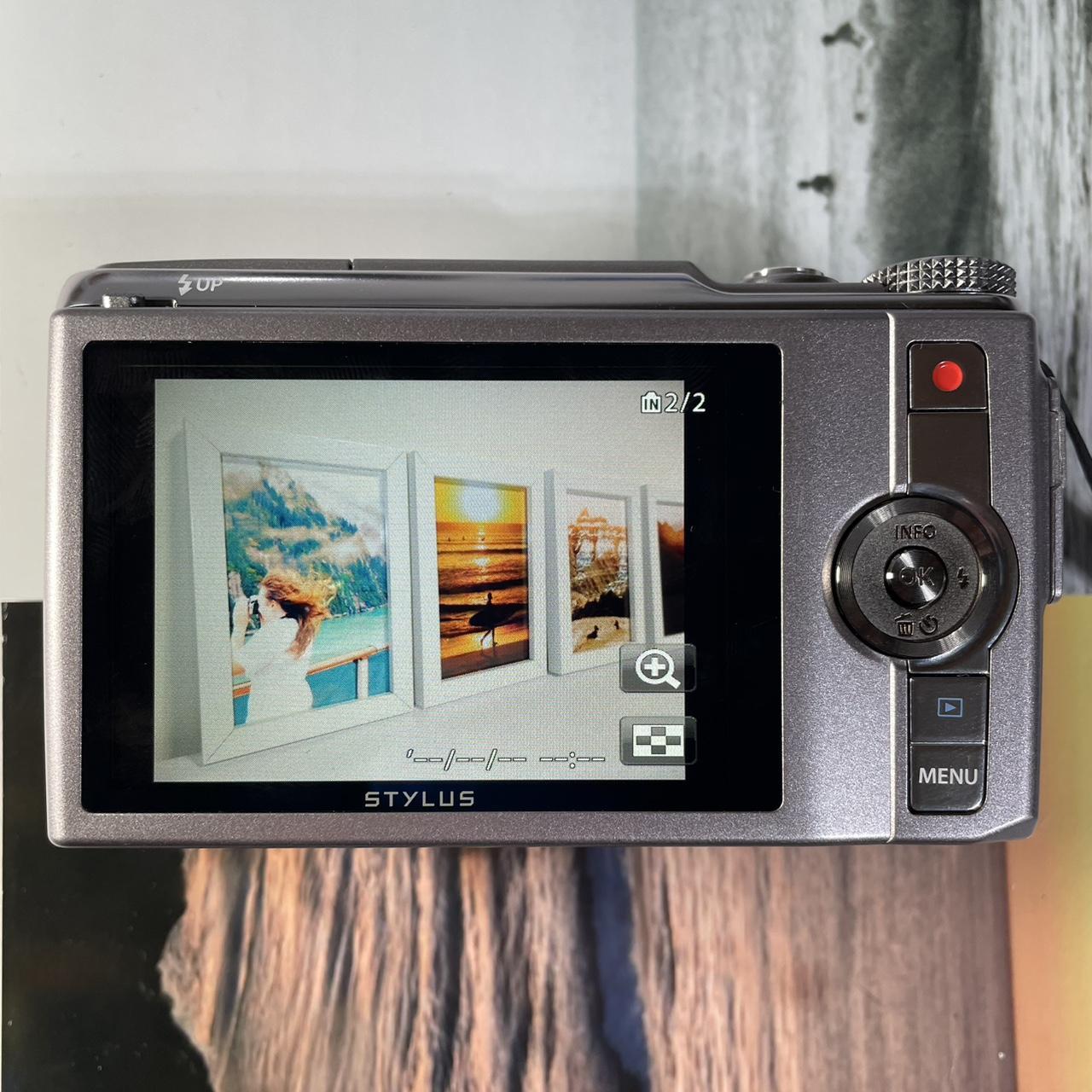 Olympus Silver and Grey Cameras-and-accessories