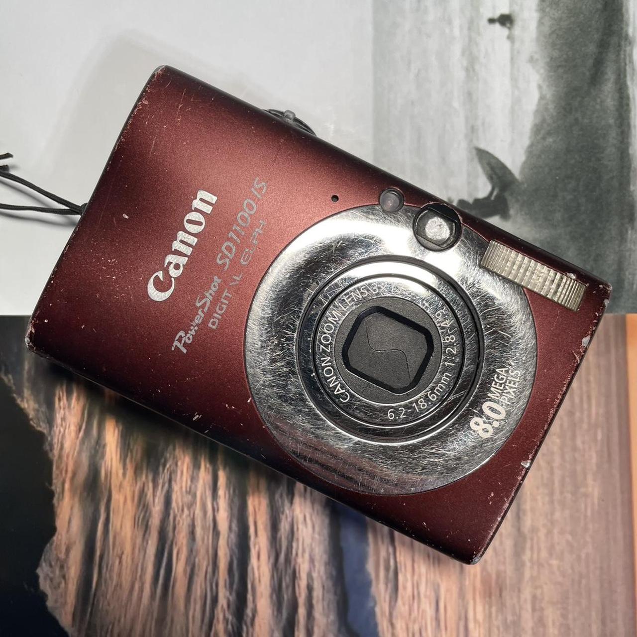 Canon Red and Burgundy Cameras-and-accessories