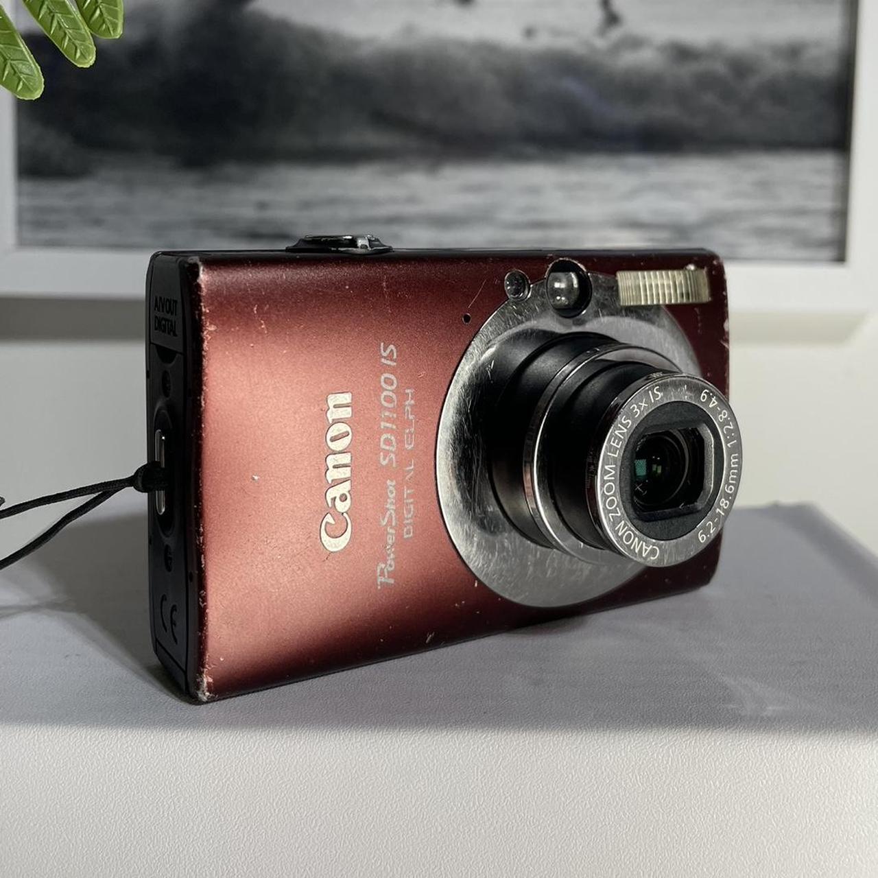 Canon Red and Burgundy Cameras-and-accessories