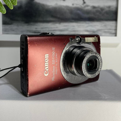 Canon Red and Burgundy Cameras-and-accessories