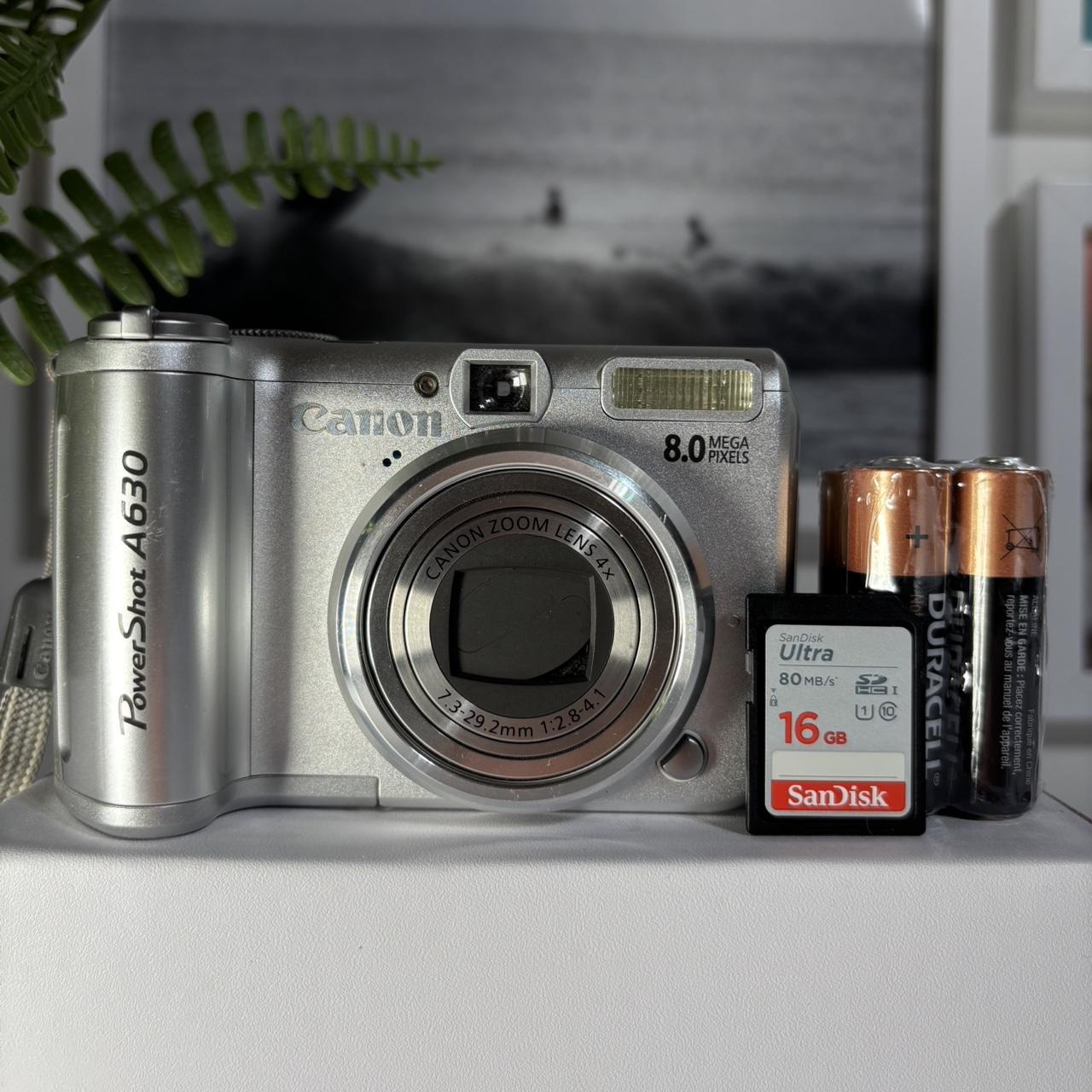 Canon Silver and Grey Cameras-and-accessories